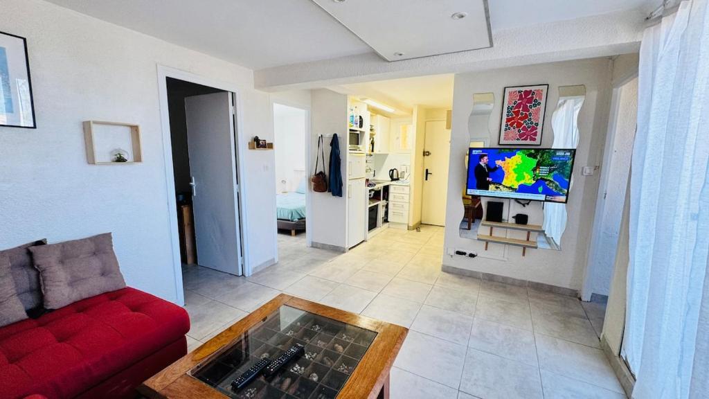 Grand appartement avec terrasse à 50m de la plage - 4