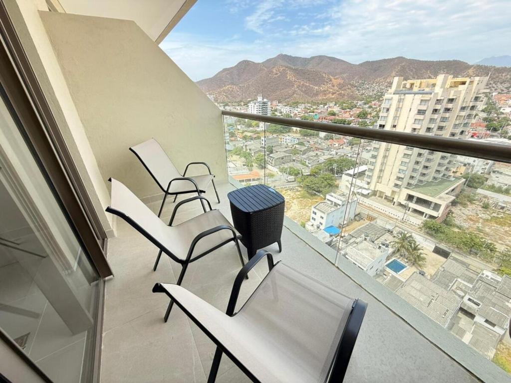 Moderno Apartamento con Balcón y Vista Increíble AP 1427 RDM2 - 1