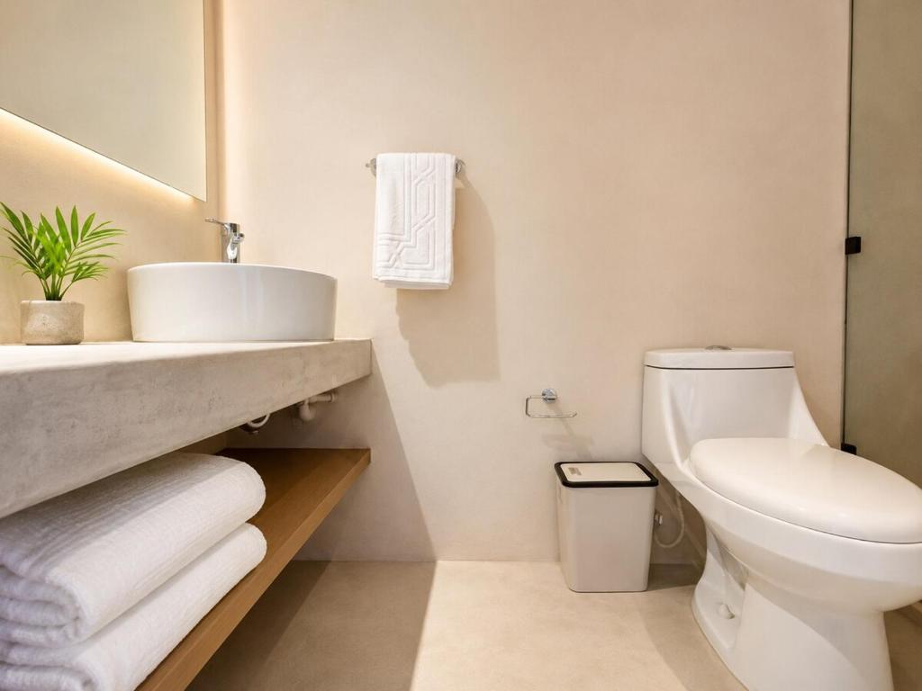Romantic jungle studio with Rooftop pool fast Wifi - 3