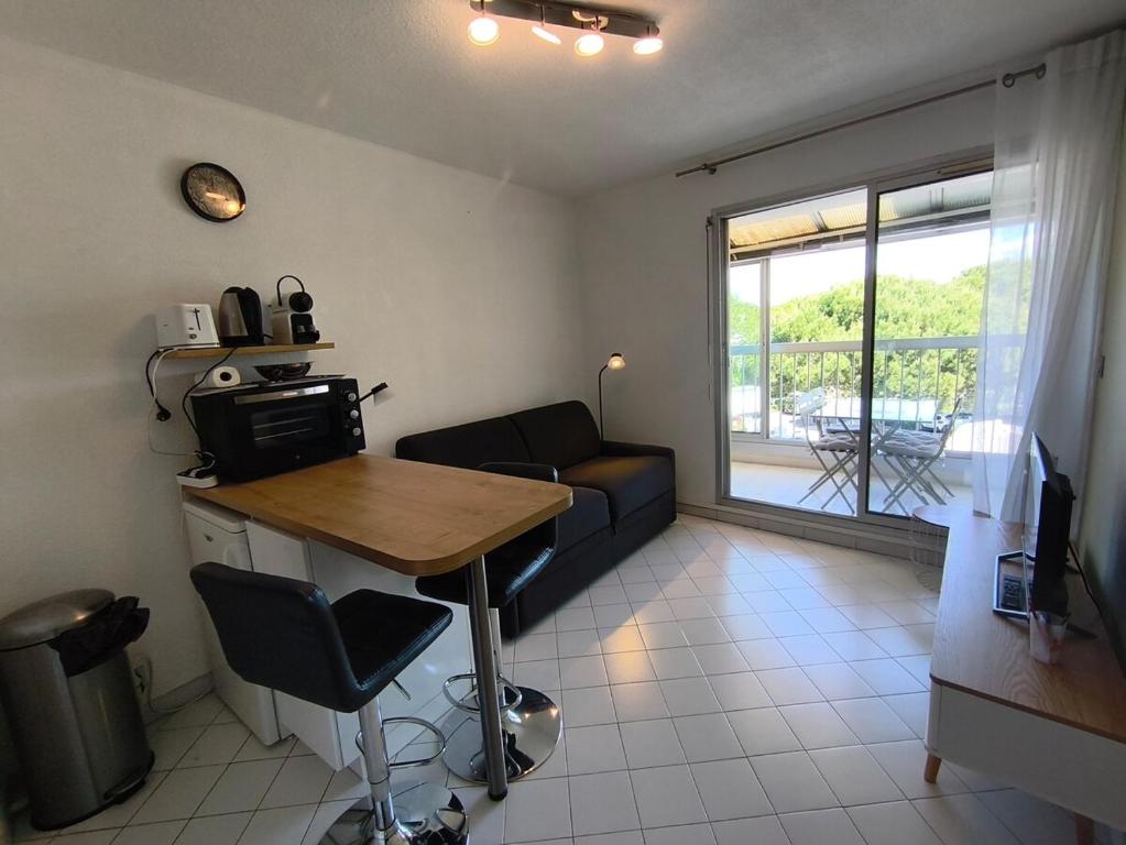 Studio cabine, Plage à 5 min, loggia et parking - 5