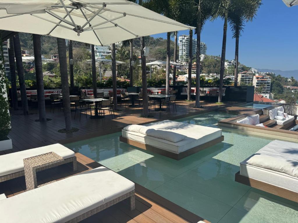 BEST Views of PV-Banderas Bay from Rooftop Infinity Pool - 3