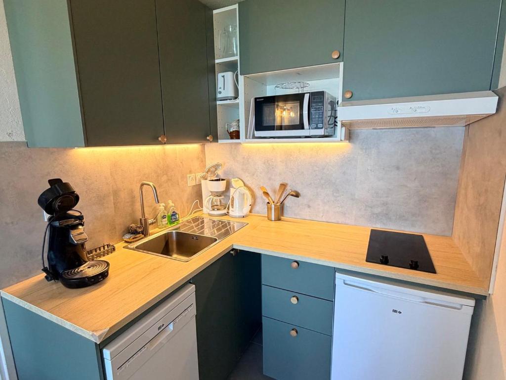 Appartement 2 pièces, 5 pers, au pied des pistes avec vue vallée - 5