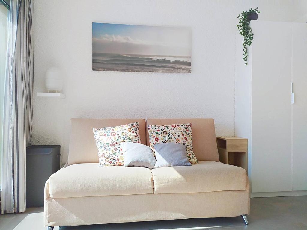 Studio climatisé, vue mer - 3 pers. - FR-1-610-135 - 2