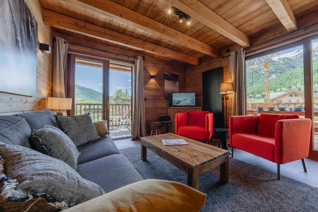 Serrechevalierholidays Terrasse&Vue 700m pistes, comme un chalet, 8 personnes - 1