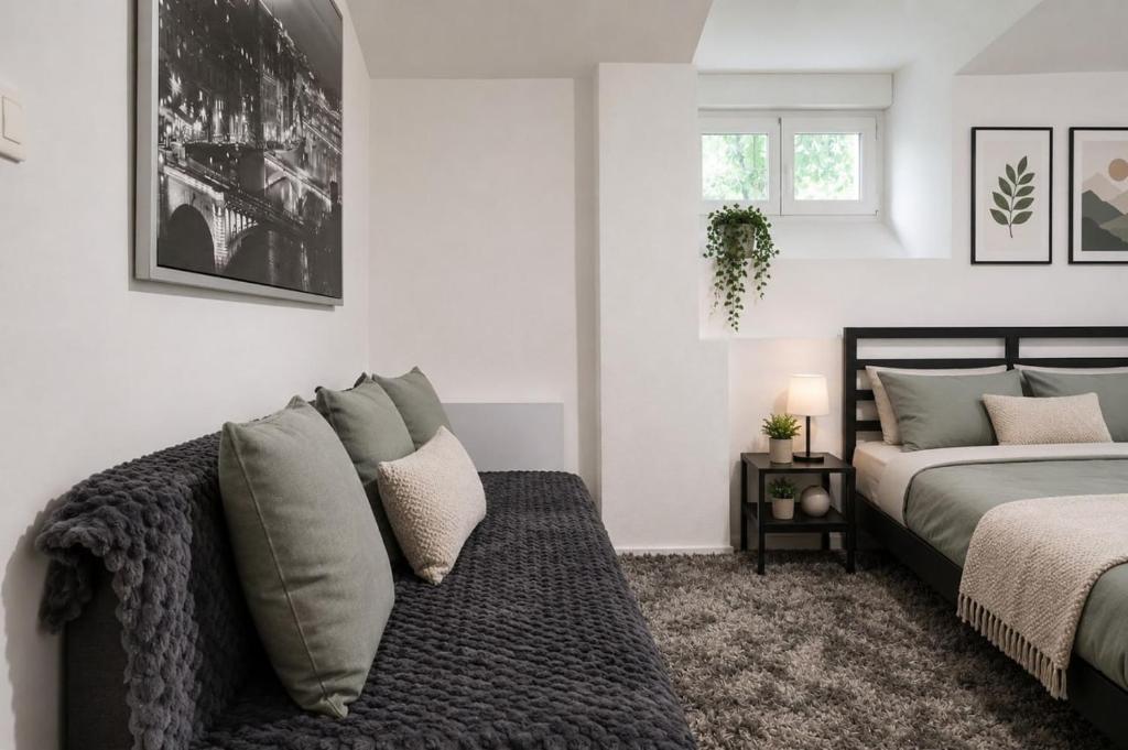 DeLuxe Studio, Naturellement Frais, Parking Privé Gratuit, MULHOUSE CENTRE - 4