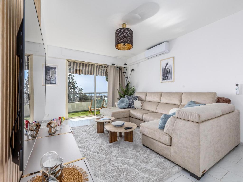 MC Riviera modern apartment with stunning sea view and terrace near Monaco - 1