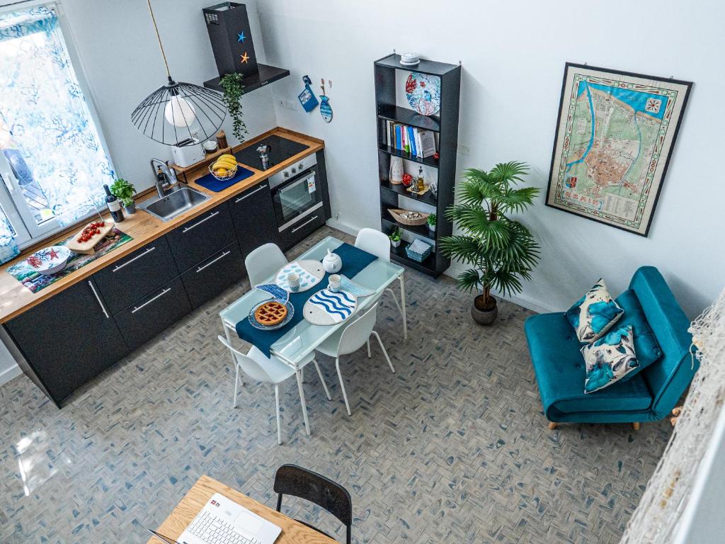 Blu Mare Loft - 1 min dal mare - Parcheggio privato -Wifi - 1
