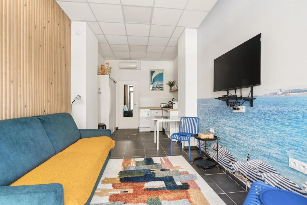 Urbain & Confortable studio - Gare à 5 min à pied - 2