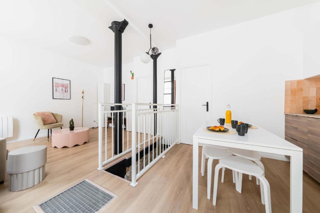 Logement Premium avec Grande Salle de Bain - 6P - 3