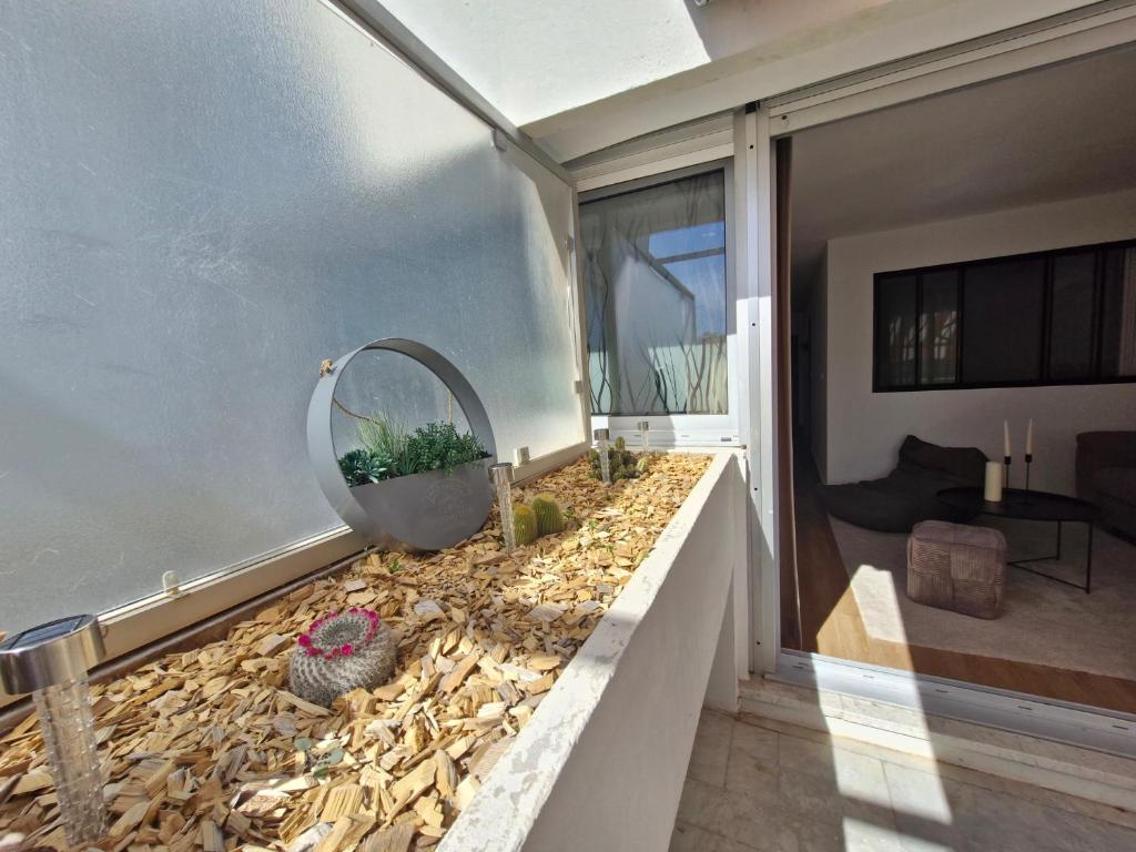 Elegant 2-room apartment with panoramic sea view & pool - 5