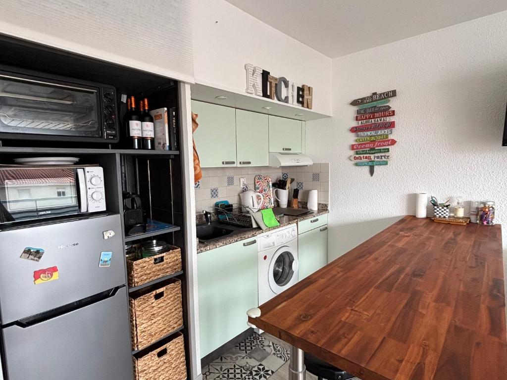 Studio confortable, plage en 1ère ligne - 2 pers. - FR-1-319-645 - 2