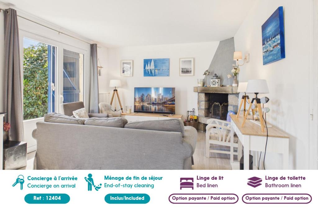 950m de plage, grande maison pour 10 avec jardin - 2