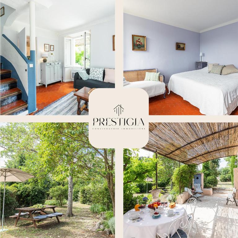 Maison provençale au calme avec jardin à Grasse - 5