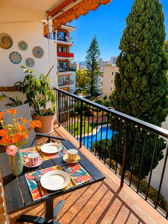 Céntrico apartamento cozy con piscina y parking - 4