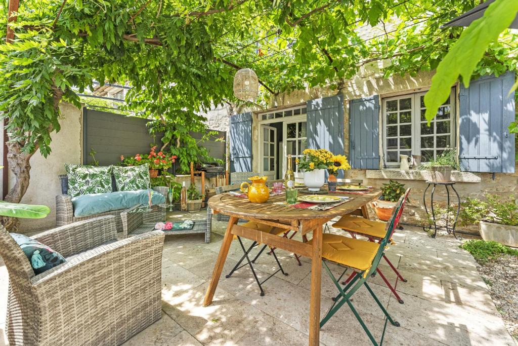 Chez Dominique avec piscine privée - 5