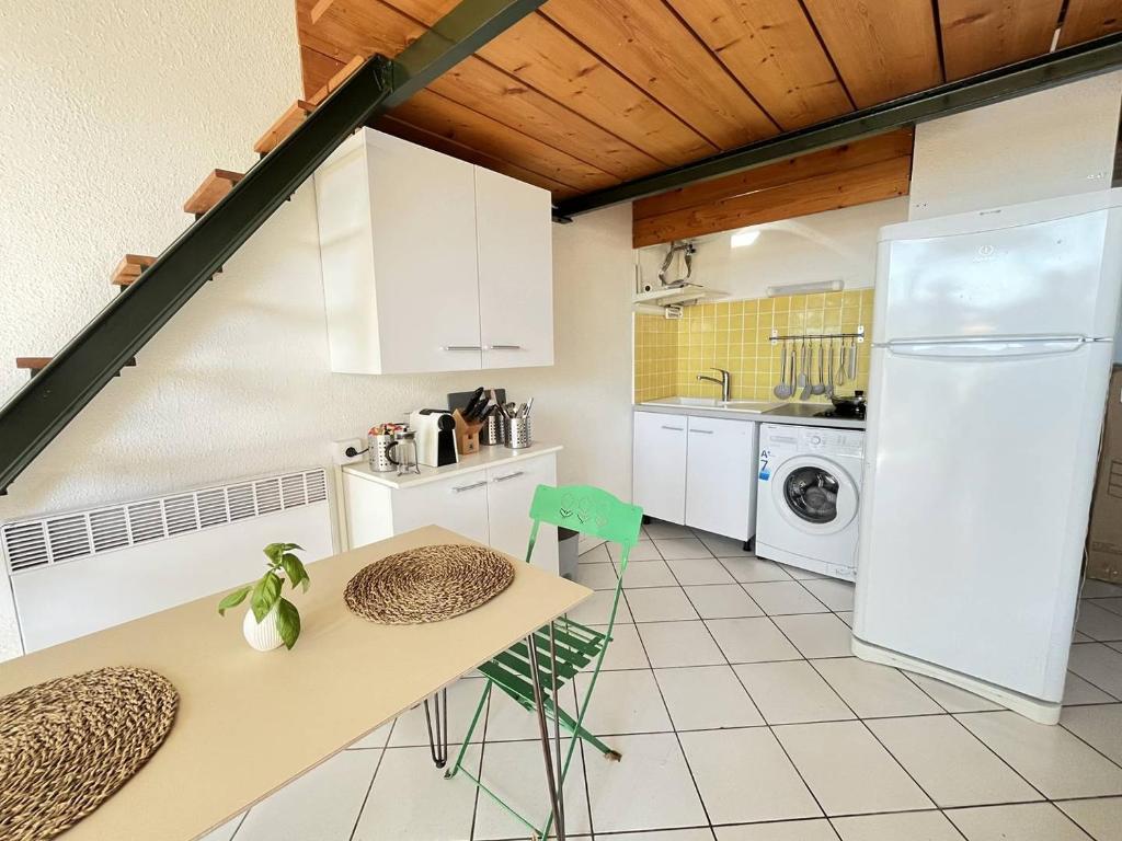 Joli Duplex avec vue sur Mer, 2 ou 3 couchages, Clim, 50m de la plage de Portiragnes LXCRAB8 - 5