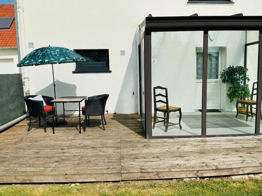 Berck T2 RDC cosy avec extérieur et parking COTE JARDIN - 5