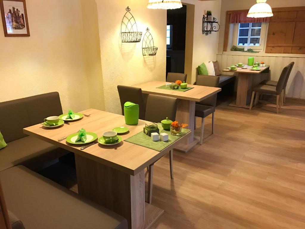 Pension Immergrün レストラン