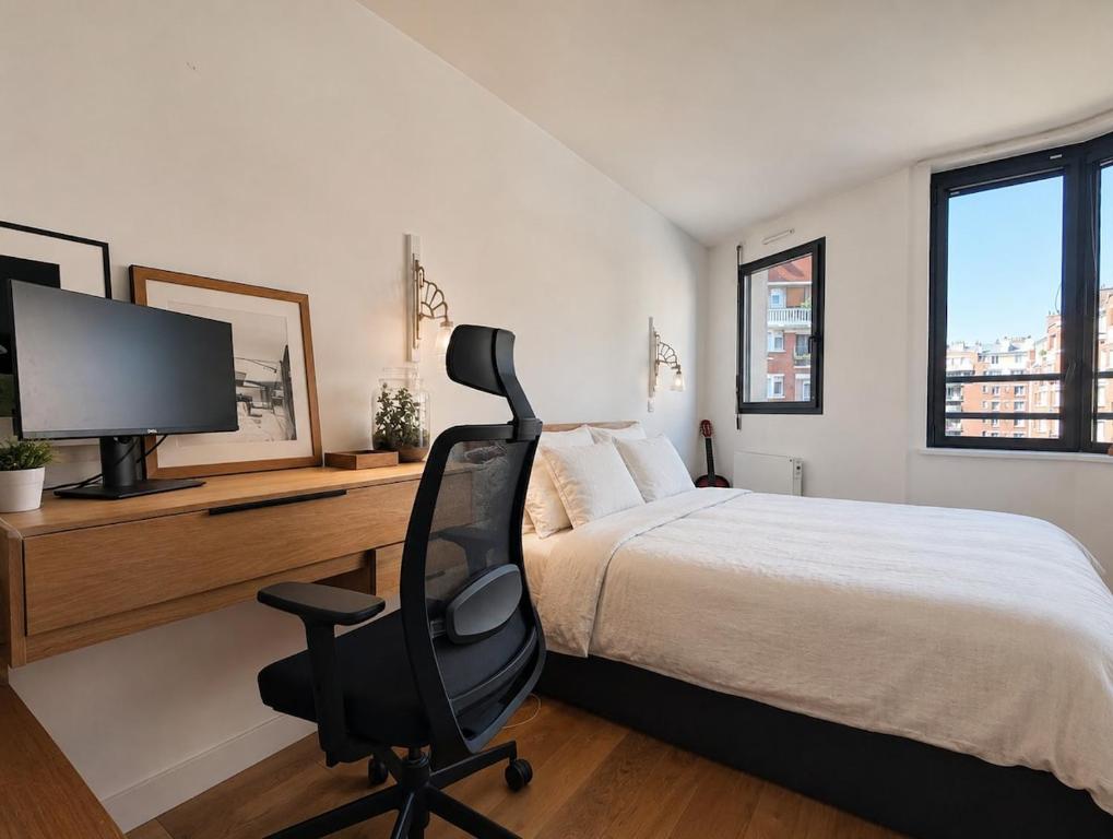 Appartement spacieux et lumineux avec chambre - 5