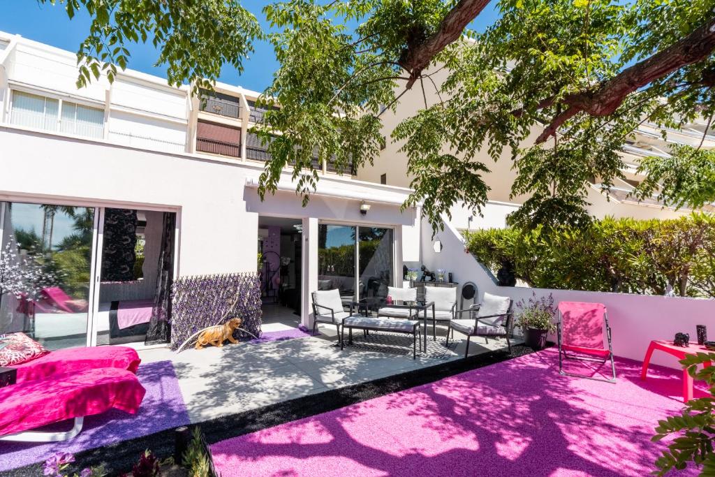 Villa L'Hyliadenna avec jardin - parking privé - au cœur du Village Naturiste, NaturaBeach Héliopolis - Plage à pied - 5