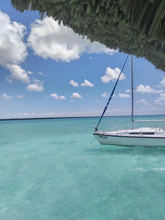 Sailboat in Bacalar - 4
