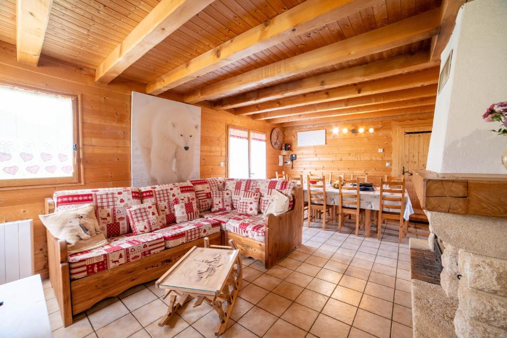Morillon village Chalet 10 pers 4 ch vue montagne proche centre village et télécabine accessible en 5 minutes via skibus gratuit - 5