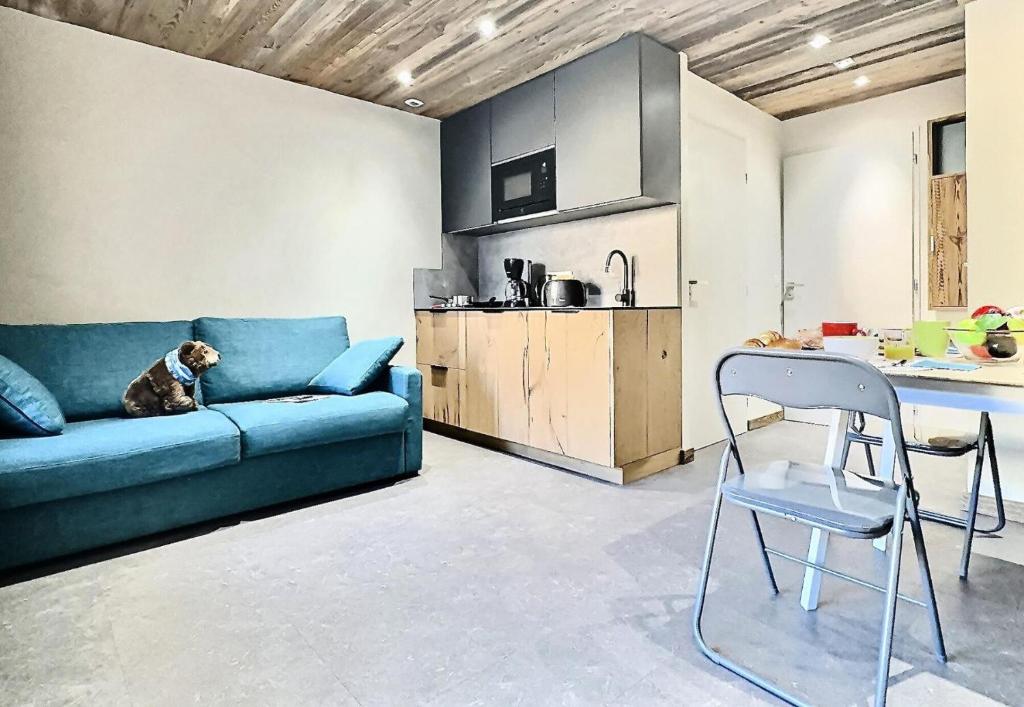 Résidence Le Rosset - Studio 4 personnes à Tignes proche des commerces, des pistes et de l'agence CIS dans le quartier du Rosset.Grand studio de 28m², MAE-2111 - 3