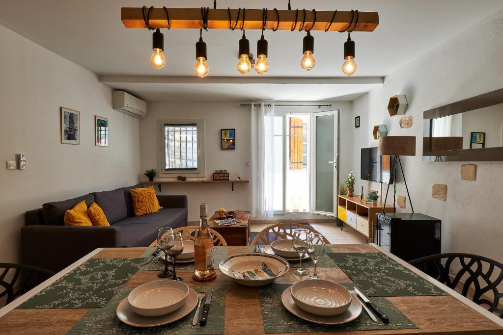 Duplex Liberté-Grande Terrasse-Clim-Quartier Roquette - 3