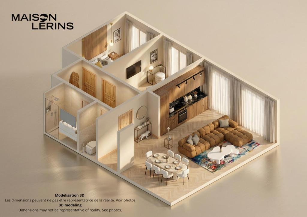 Beautiful apartment in St Tropez - Maison Lérins - 2
