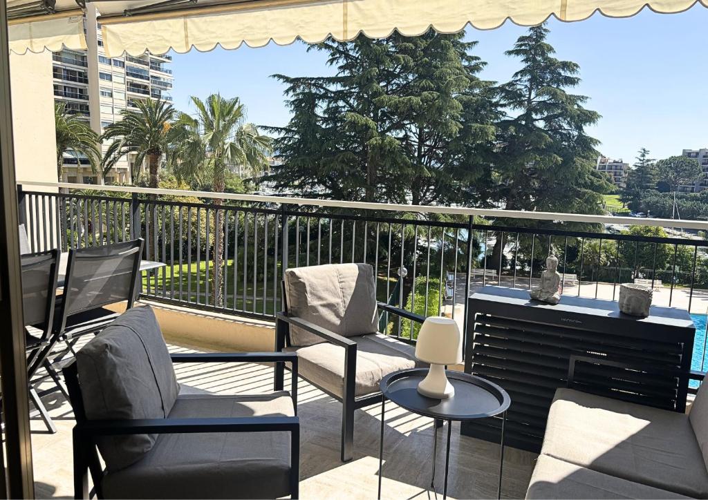 Élégant T3 avec Piscine, Terrasse, Parking, 6 Pers - 3