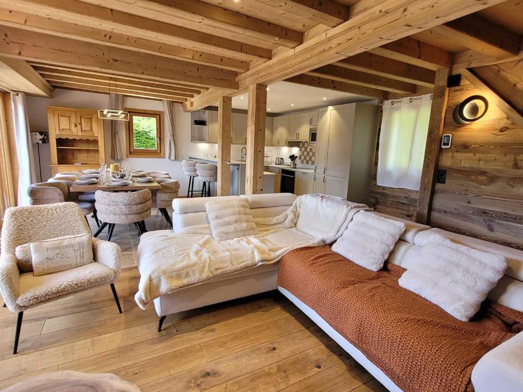 Magnifique chalet 4 chambres aux Gets, vue imprenable - FR-1-598-194 - 1