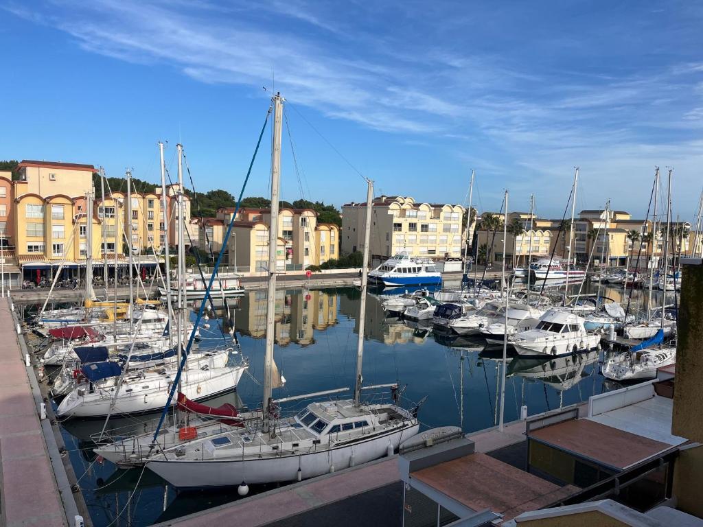 Studio Coquet 2 Pers au Cœur de Gruissan - FR-1-796-108 - 3