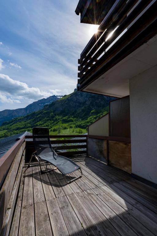 HAKs Alpine Studio with Mountain View Leukerbad - 3