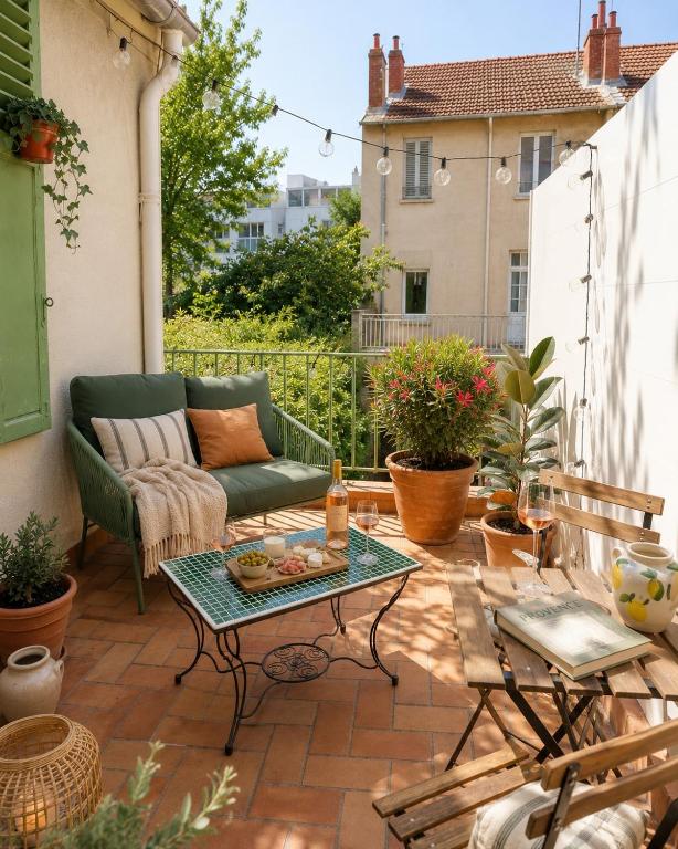 Les volets verts - Terrasse privative - 1