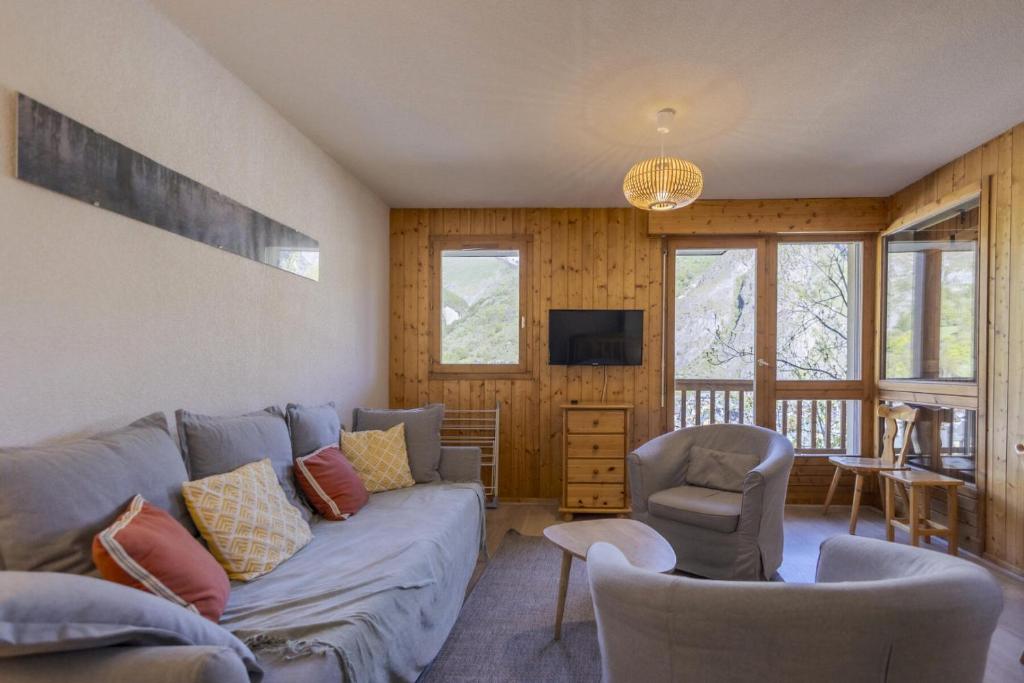 Chalet L'alp Du Pontet - 4 pièces cabine 6 personnes exposé Sud-Ouest MAE-1391 - 1