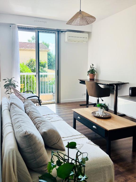 T2 with parking, Air-conditioned, 10 min from the beaches of Cannes - 1