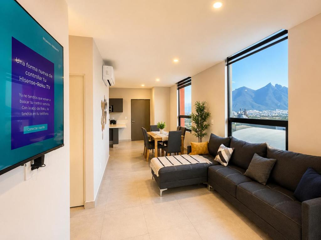 Maravilloso Apt Frente cintermex & parque fundidora 7px vista 360 - 2
