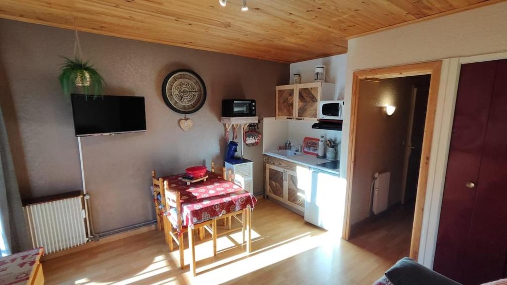 Solarium Mountain Studio 4 People Les Angles - 2