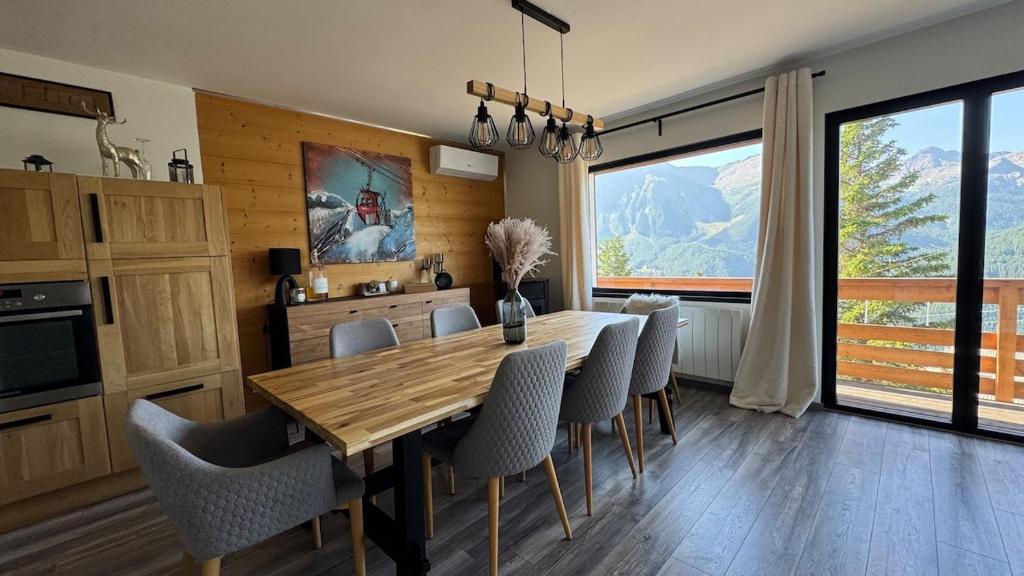 Rare chalet 10 personnes vue montagne - 4