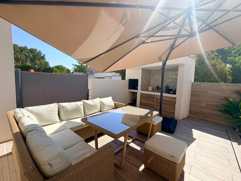 Villa climatisée avec piscine privée et 3 suites parentales Plage à 10 min à pied - 3