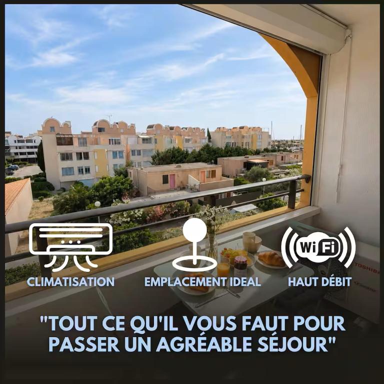 Appartement studio climatisé - Gruissan - 1