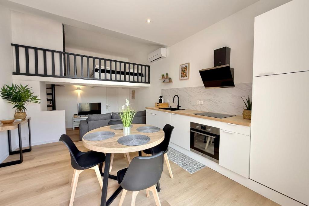 Golfe Juan 2 personnes - Studio en Duplex - 3