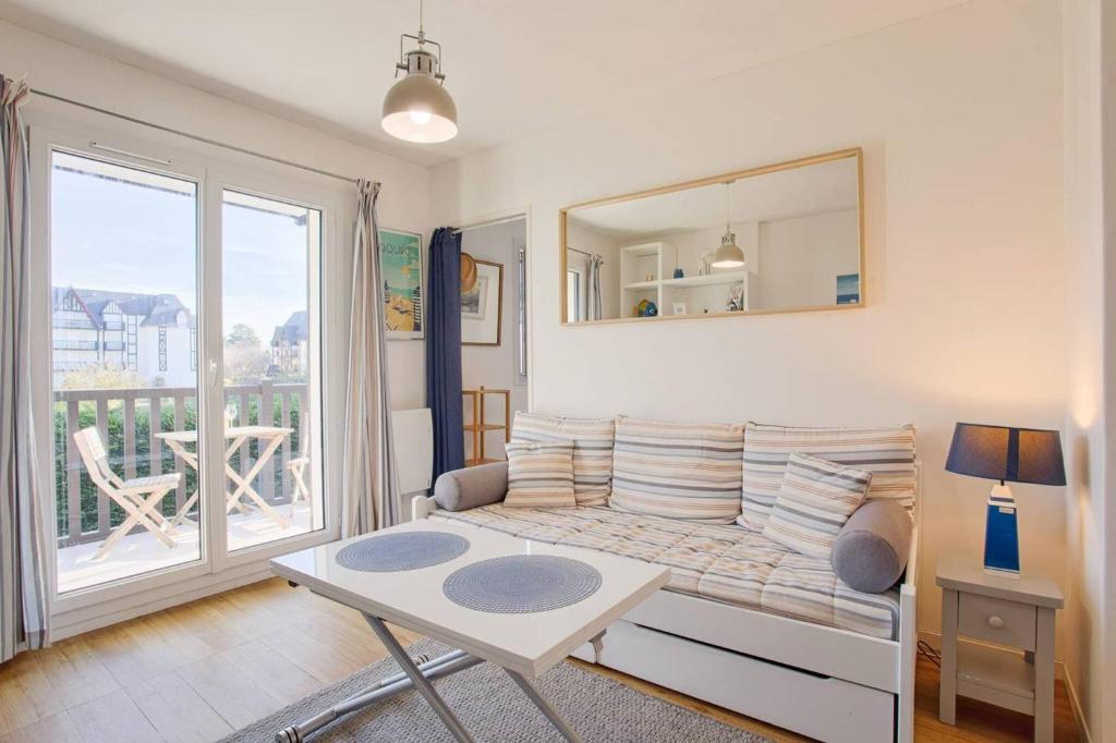 residence front de mer, cabourg, 1 chambre avec balcon - 3
