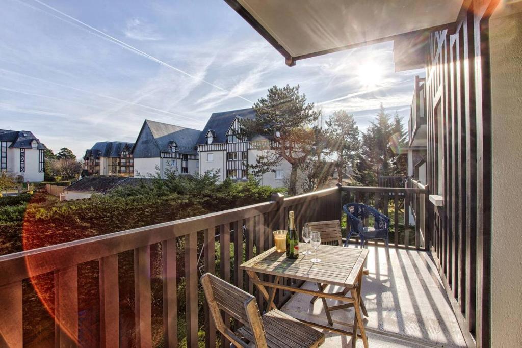 residence front de mer, cabourg, 1 chambre avec balcon - 1
