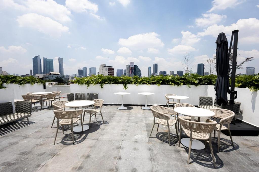 Confy, central and cozy Loft in La Roma. Roof. - 2