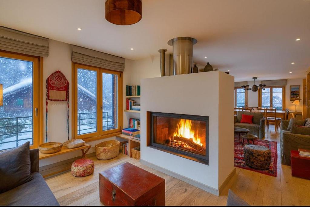 Luxury Chalet Sleeps 10 Mont Blanc View Hammam - 5