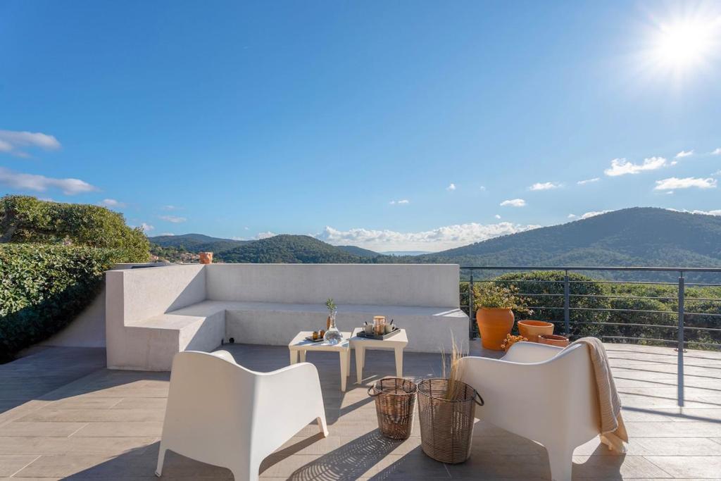 Villa 10p Vue Mer Colline Grande Piscine Dépendance - 5