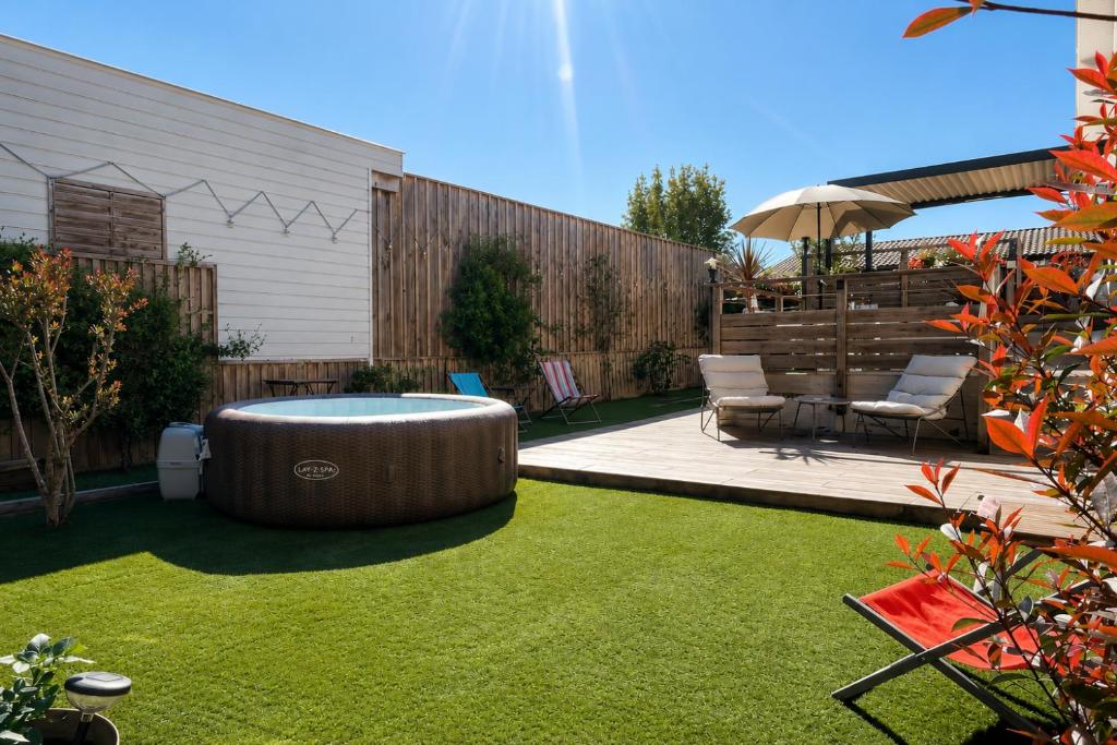 Villa cosy avec SPA - Plage à pied -Gujan-La Hume - 5