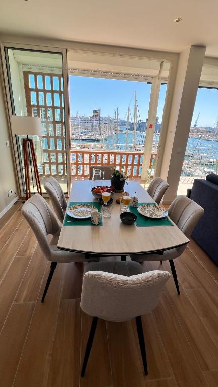 Superbe 2 pièces, terrasse face au port et mer - 5