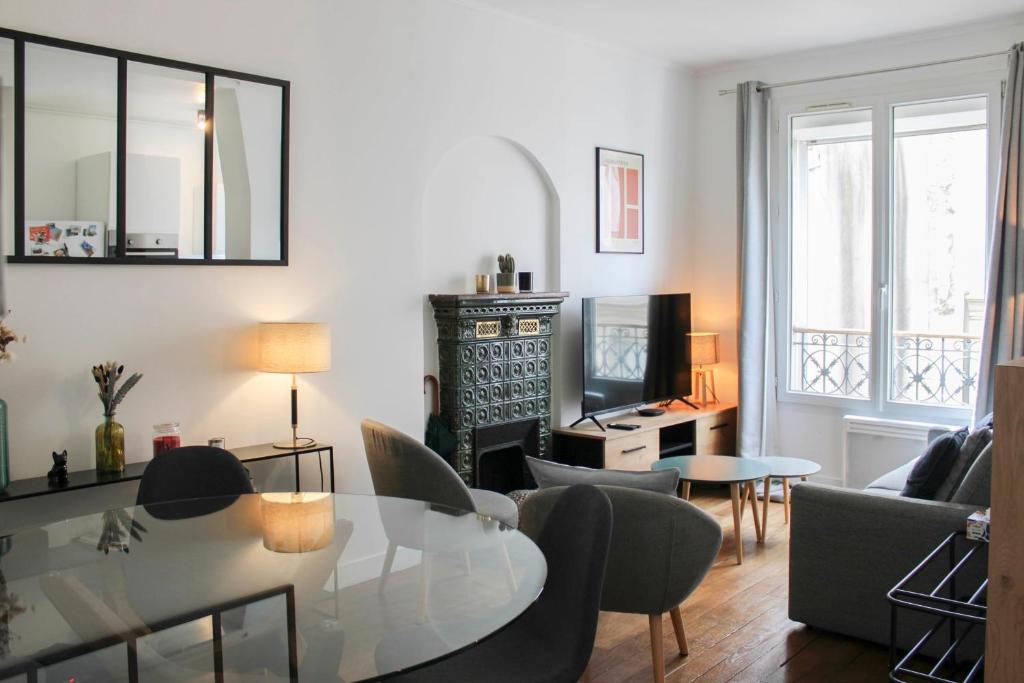 Appartement Lumineux avec Vue Montmartre - 38m - 5